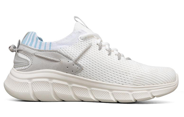 (WMNS) Skechers Bob s B Flex Low-Top White 117123-WHT
