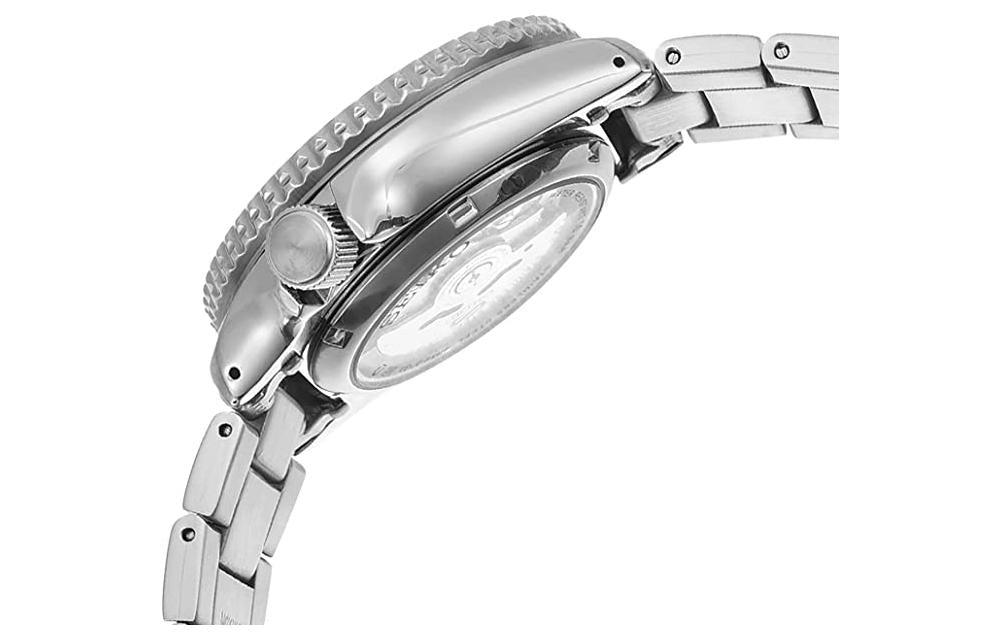 SEIKO Casual waterproof Automatic Sports Mechanical Watch 'Black Silver Gold' SRPD57K1