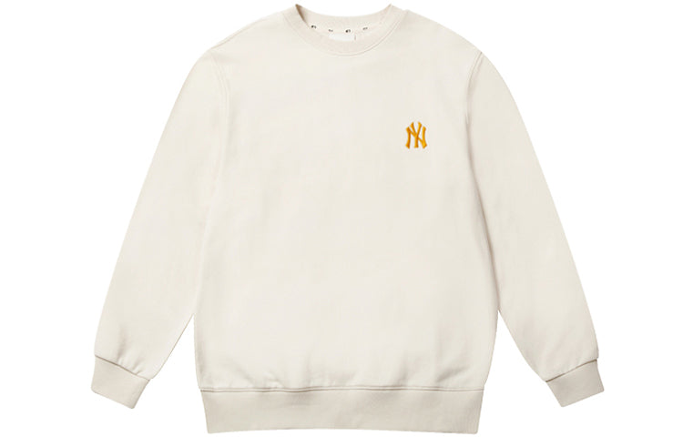 MLB New York Yankees Long-Sleeve Fleece Unisex White 31MTE1041-50I