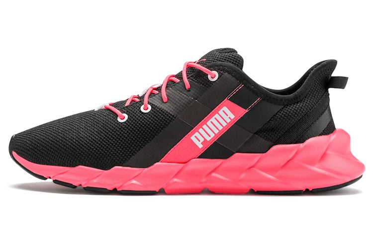 (WMNS) PUMA Weave XT Black/Pink 192611-02