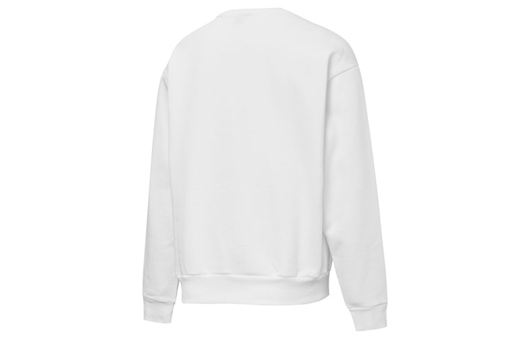 (WMNS) PUMA Minimalistic Classic Casual Round Neck White 586546-02