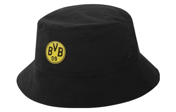 PUMA BVB Iconic Bucket Hat 'Black White Yellow' 02360402