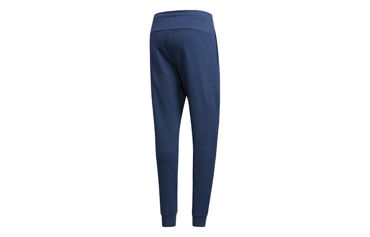 adidas M Ess Br Pnt logo Casual Cozy Bundle Feet Sports Pants Blue FM3445