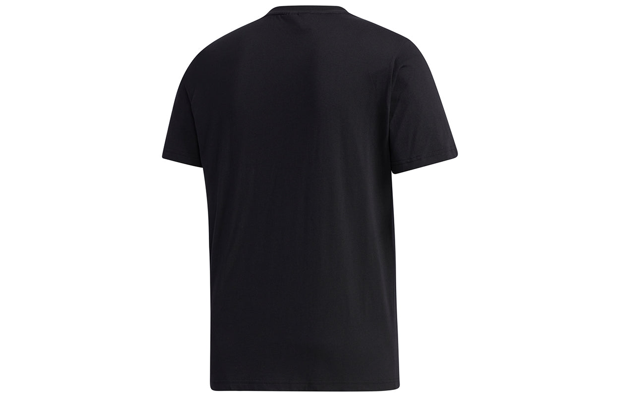 adidas Ub Gfx Tee 2 Funny Printing Sports Short Sleeve Black GF3988