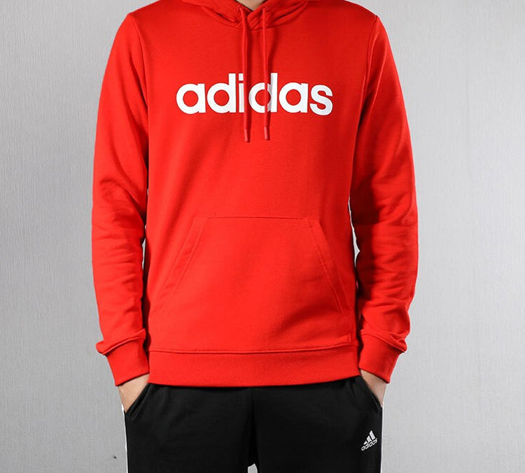 Men's adidas neo Knit Sports Pullover Orange EI4741