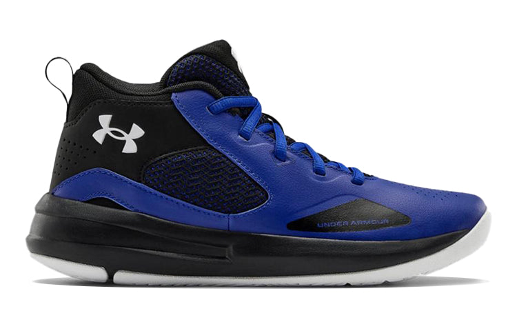 (GS) Under Armour Lockdown 5 Actual Combat Blue/Black 3023533-400