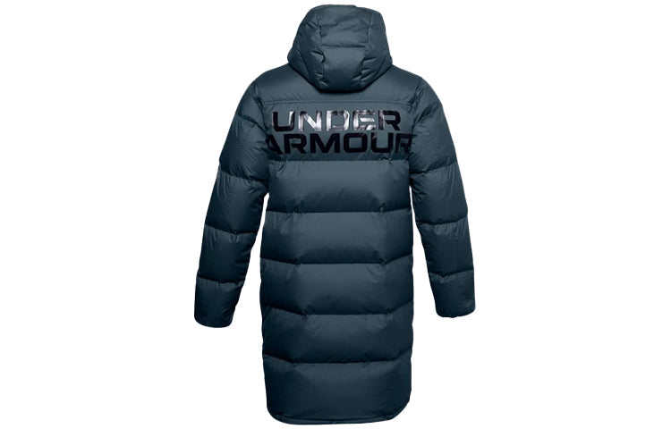 Under Armour Sportstyle Graphic Bench Down Jacket 'Navy' 1355855-467