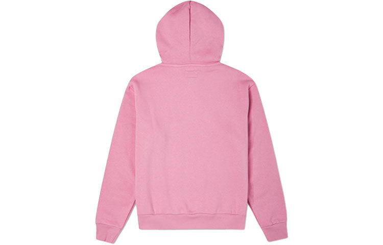 (WMNS) Converse Heritage Animal Print Pullover Hoodie Asia Sizing 'Magic Flamingo' 10023078-A01