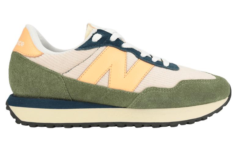 (WMNS) New Balance 237 'Dark Green White Yellow' WS237CF1