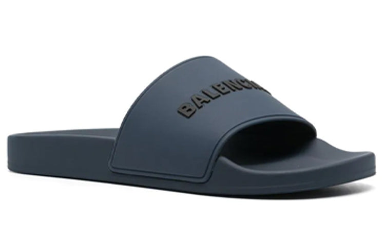 Balenciaga Pool Slides 'Blue' 565826W1S804010