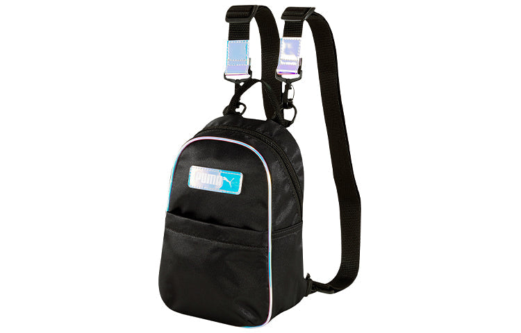 (WMNS) PUMA Prime Time Mini Backpack 'Black Blue' 076984-01