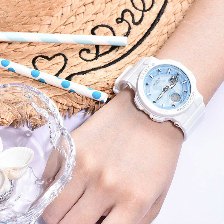 CASIO Baby-G 'White Blue' BGA-250-7A1PR