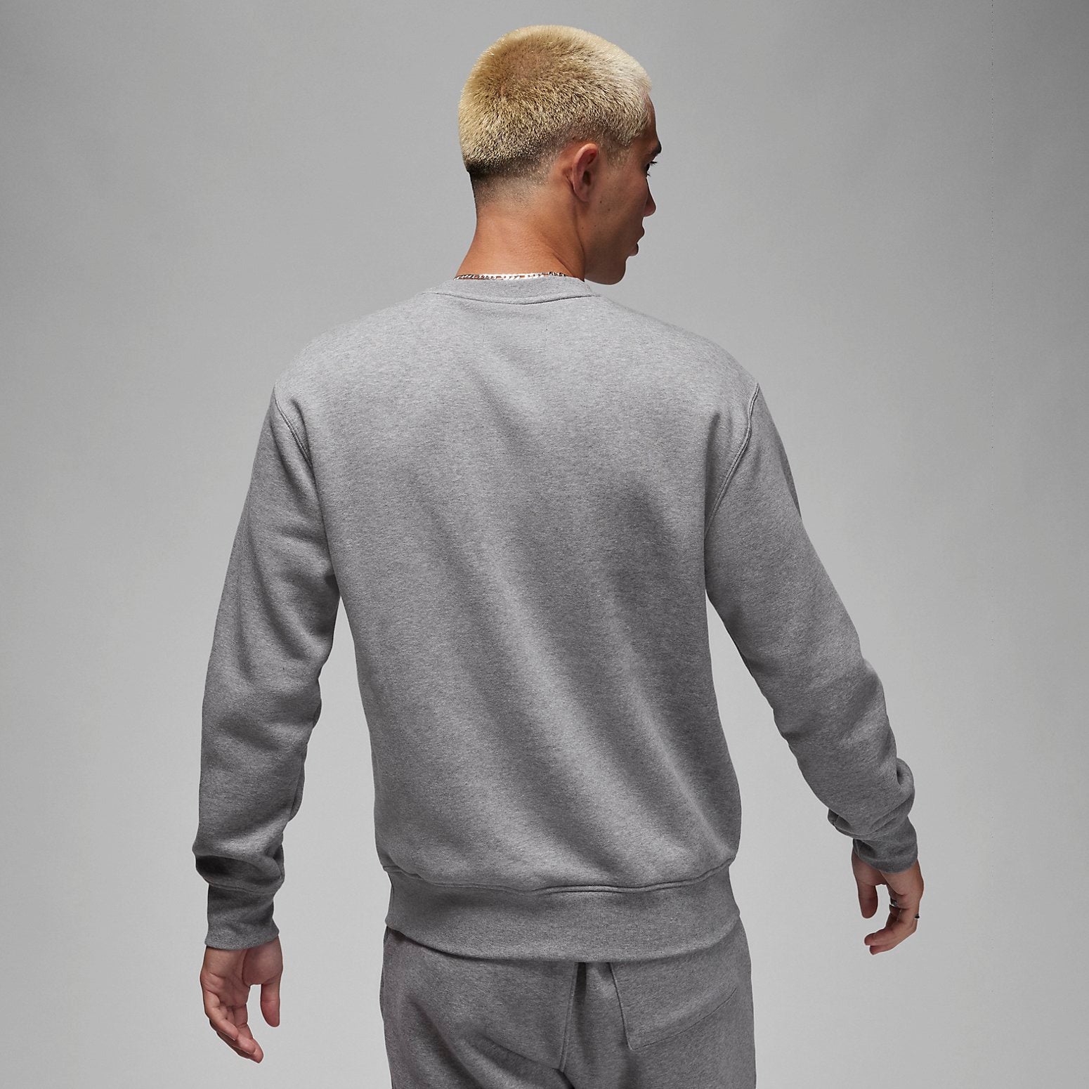 Air Jordan Fleece Sweatshirt 'Grey' FJ7777-091