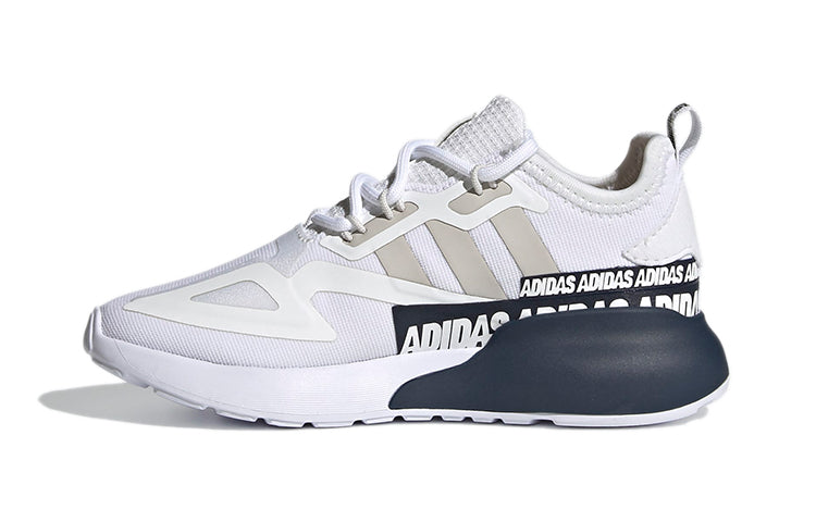 (PS) adidas ZX 2K J 'Wordmark Heel Stripe - White' FX5227