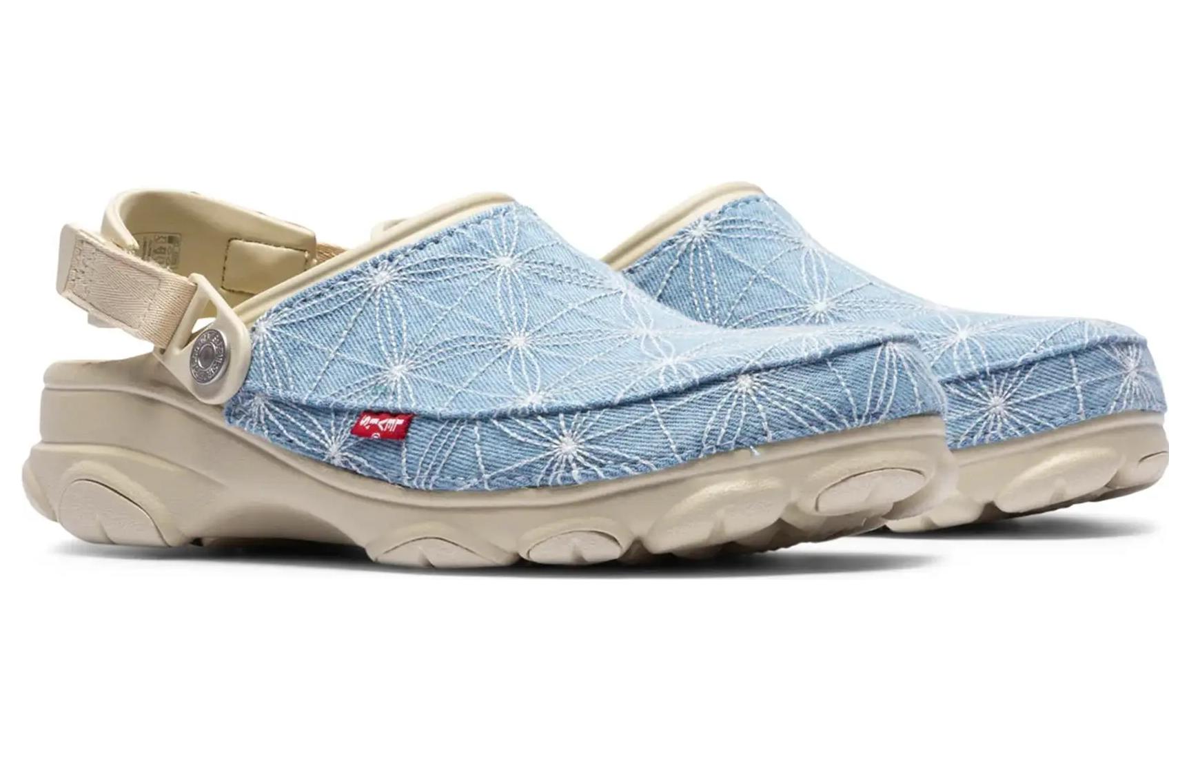 Crocs x Levi's Sashiko All-Terrain Clog 'Bone Blue' 208917-2Y2