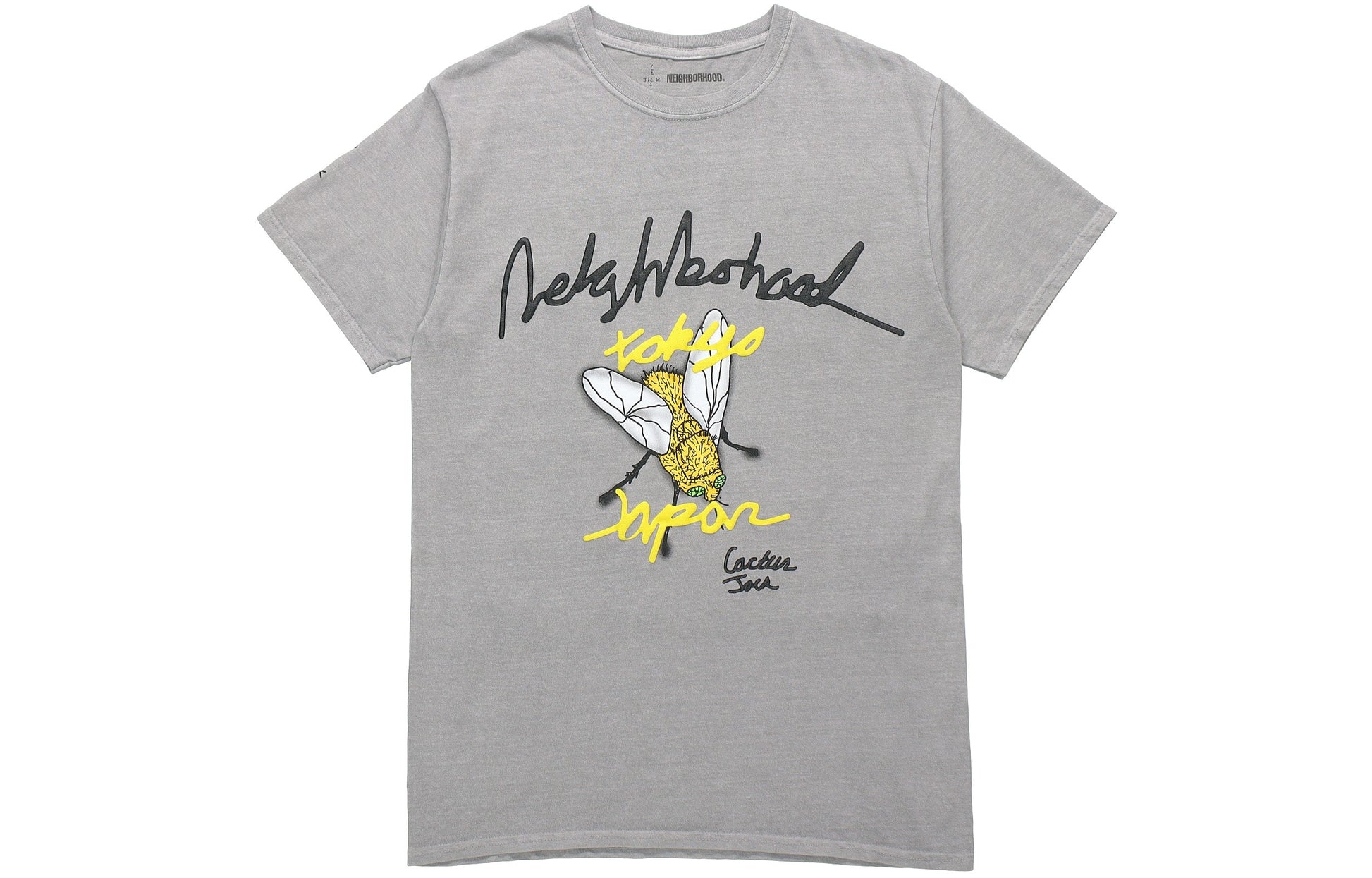 Travis Scott Unisex Cactus Jack x NEIGHBORHOOD Printing Grey TC-73