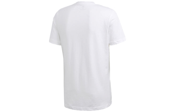 adidas 8-Bit Lineage Tee 'White Aqua'' FR5535