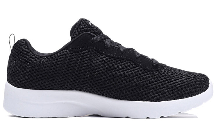 (WMNS) Skechers Low-Top 'Black' 66666177-BKW