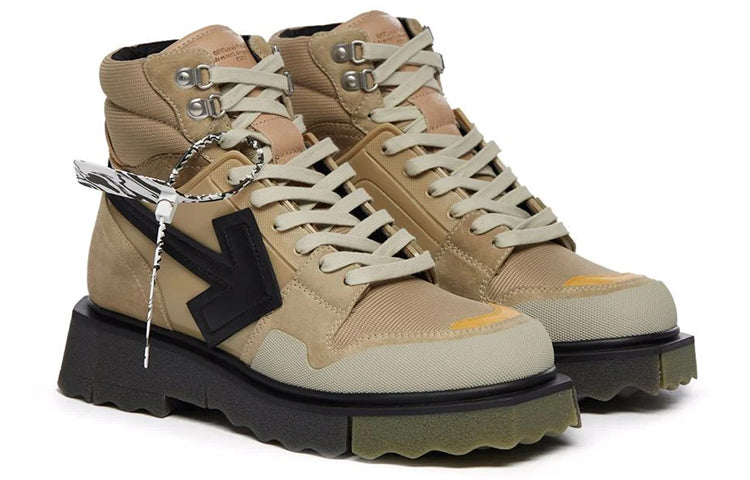 Off-White Hiking Sneakerboot 'Tan Black' OMIA228F21FAB0016110