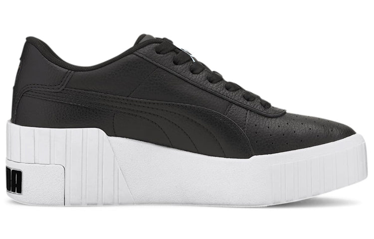 (WMNS) PUMA Cali Wedge 'Black White' 373438-02