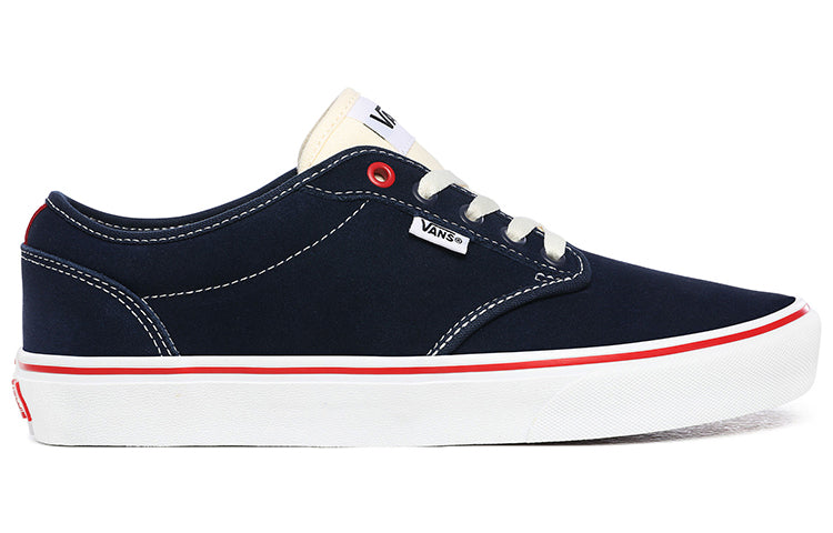 Vans Atwood Wear-Resistant Non-Slip Low Top Casual Skate Shoes Navy Blue Dark Blue VN0A45J90Q6