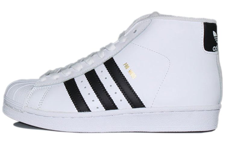 (GS) adidas Pro Model Mid J 'White Black' S85962