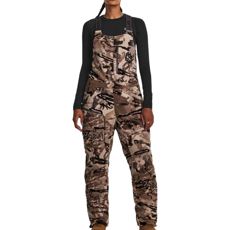 (WMNS) Under Armour Rut Windproof Bib 'Camo' 1378820-989