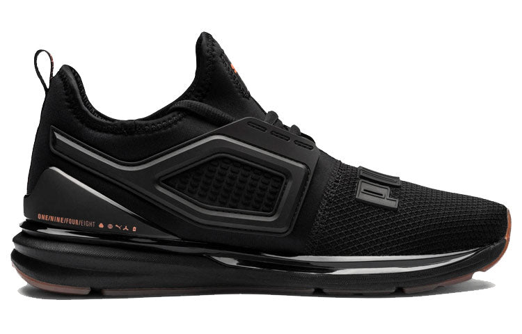 (WMNS) PUMA Ignite Limitless 2 Unrest Running Shoes Black/Red 191295-02