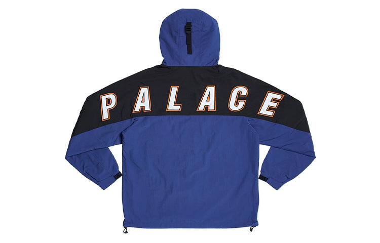 PALACE Volume Jacket hooded Long Sleeves Unisex Navy Blue P18JK070