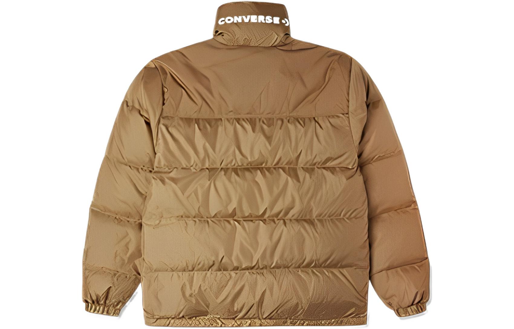 Converse Star Chevron Down Jacket Asia Sizing 'Brown' 10023755-A02