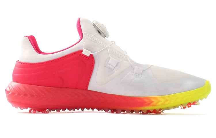 (WMNS) PUMA Ignite Blaze Sports DISC Solstice Golf Shoes 'Pink Yellow' 192974-01