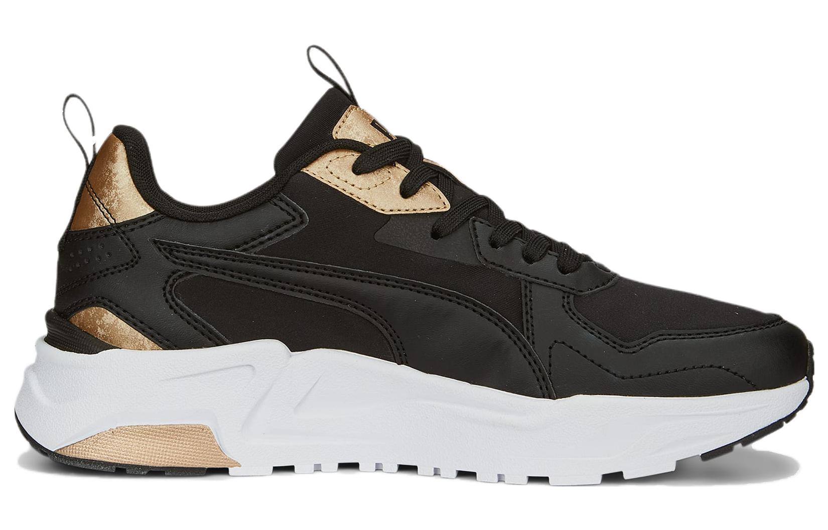 (WMNS) PUMA Trinity Lite 'Metallic - Black Gold' 389293-01
