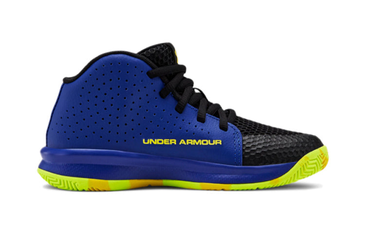 (PS) Under Armour Jet 2019 Blue/Yellow 3022122-402