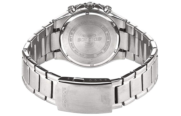 CASIO EDIFICE Stainless Steel Strap Black Dial Mens Black Analog EFR-564D-1A
