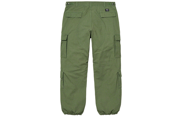 Supreme FW19 Week 2 Cargo Pant Bundle Feet Multiple Pockets Pants Unisex Green SUP-FW19-317
