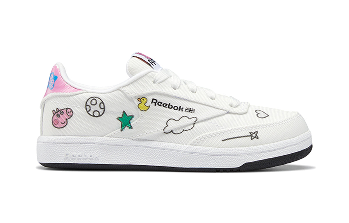 (PS) Reebok Peppa Pig x Club C Slip-On 4 J 'Play Dreamy' H05204