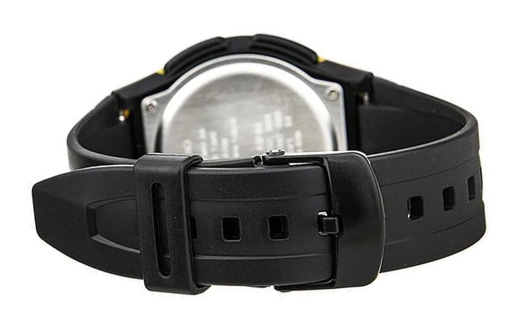CASIO Waterproof Yellow Analog/Digital Combo AW-80-9B2021