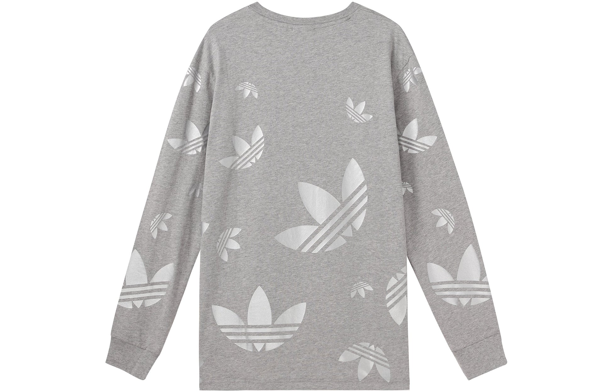 adidas Exclusive Trefoil Pullover 'Grey White' FS7326