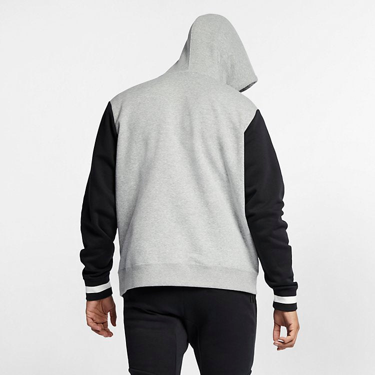 Nike Air Varsity Hoodie Grey 'Heather Grey Black' AR1817-063