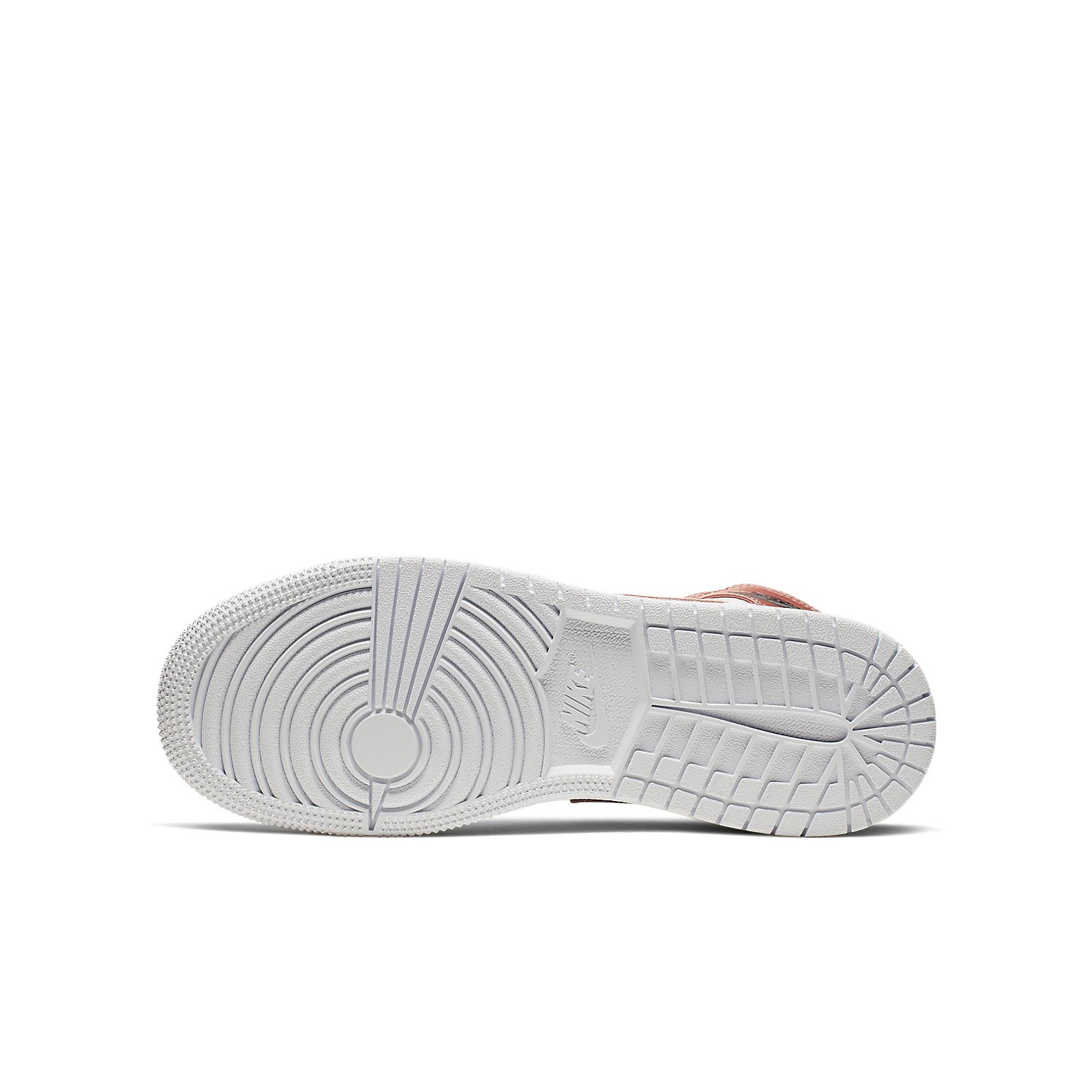(GS) Air Jordan 1 Mid 'White Rose Gold' 555112-190