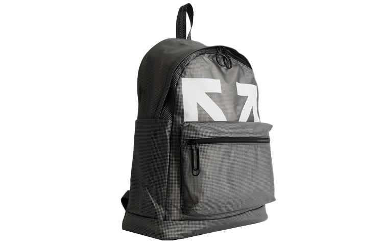 Off-White logo Printing Bag Pack Grey OMNB029E20PLA0011001