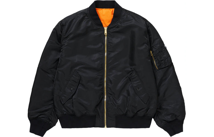 Supreme Globe MA-1 'Black Orange' SUP-FW20-161