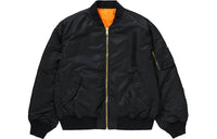 Supreme Globe MA-1 'Black Orange' SUP-FW20-161