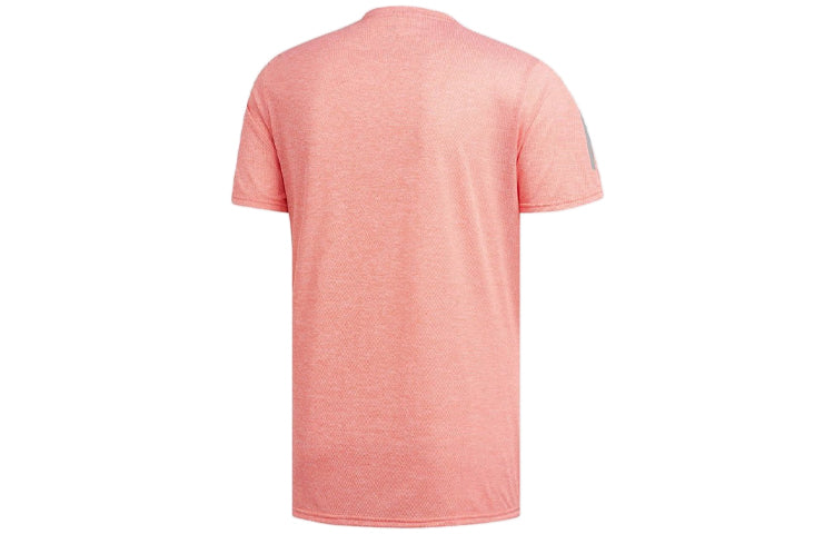 adidas Rs Cooler Ss M Running Sports Short Sleeve Orange EJ7036