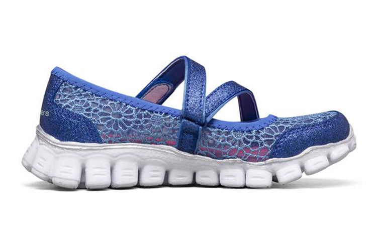 Skechers Flex 2 K 'Blue White' 81221L-BLU
