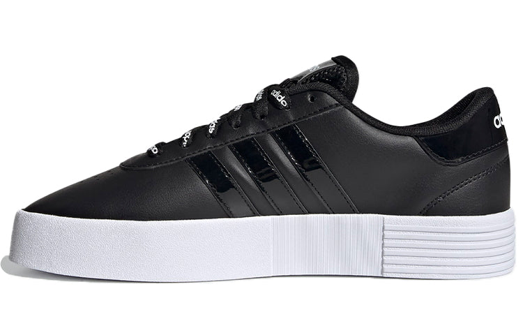 (WMNS) adidas neo Court Bold Shoes Black FY9993