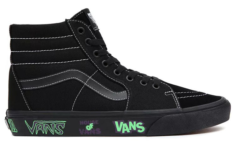 Vans SK8-HI 'Black Green' VN0A7Q5N1OJ
