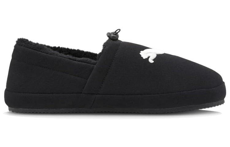 PUMA Tuff Mocc Cat Slippers 'Black White' 385125-01