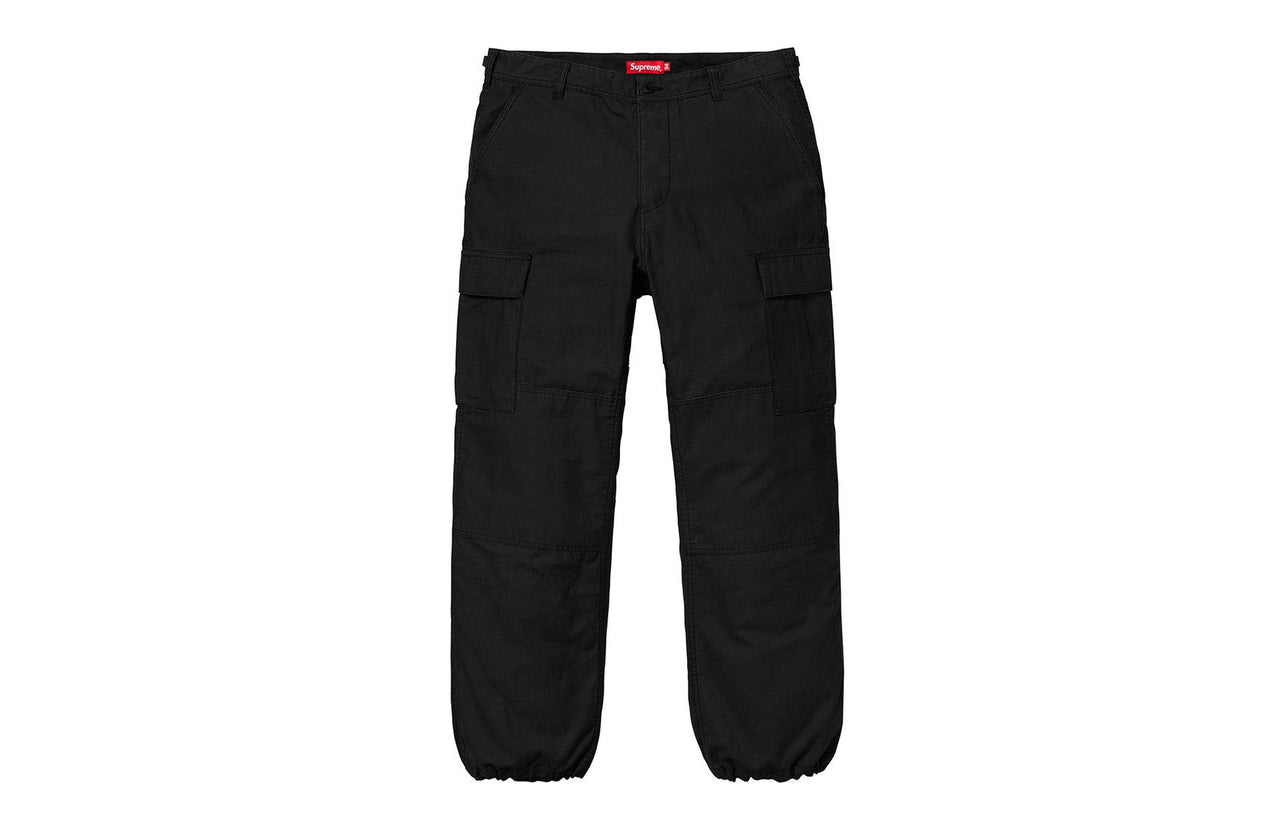 Supreme FW18 Cargo Pant Rust Black Casual Long Pants SUP-FW18-249