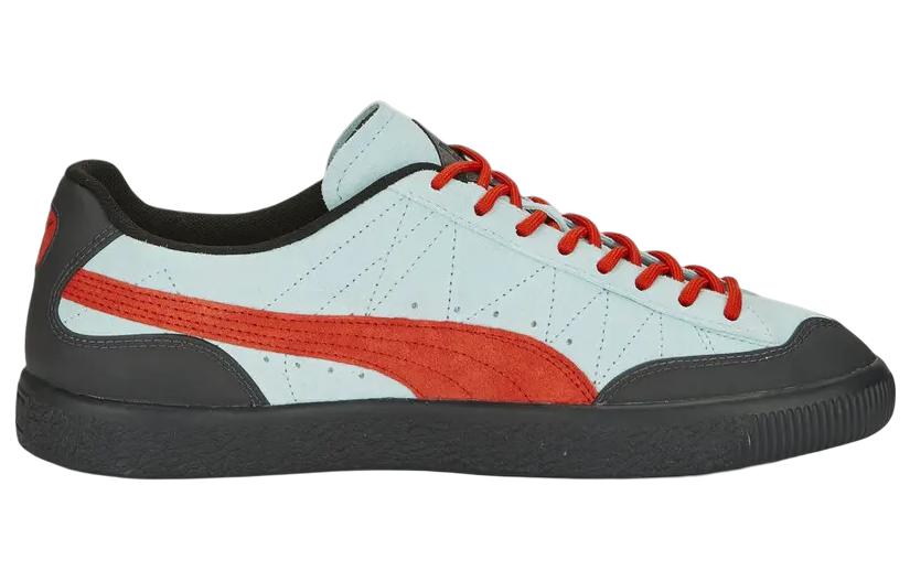 PUMA Perks and Mini x Clyde Rubber 'Light Aqua Warm Earth' 390450-01